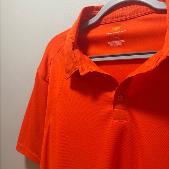 Men's Orange Polo Shirt NWT - Picture 3 of 5